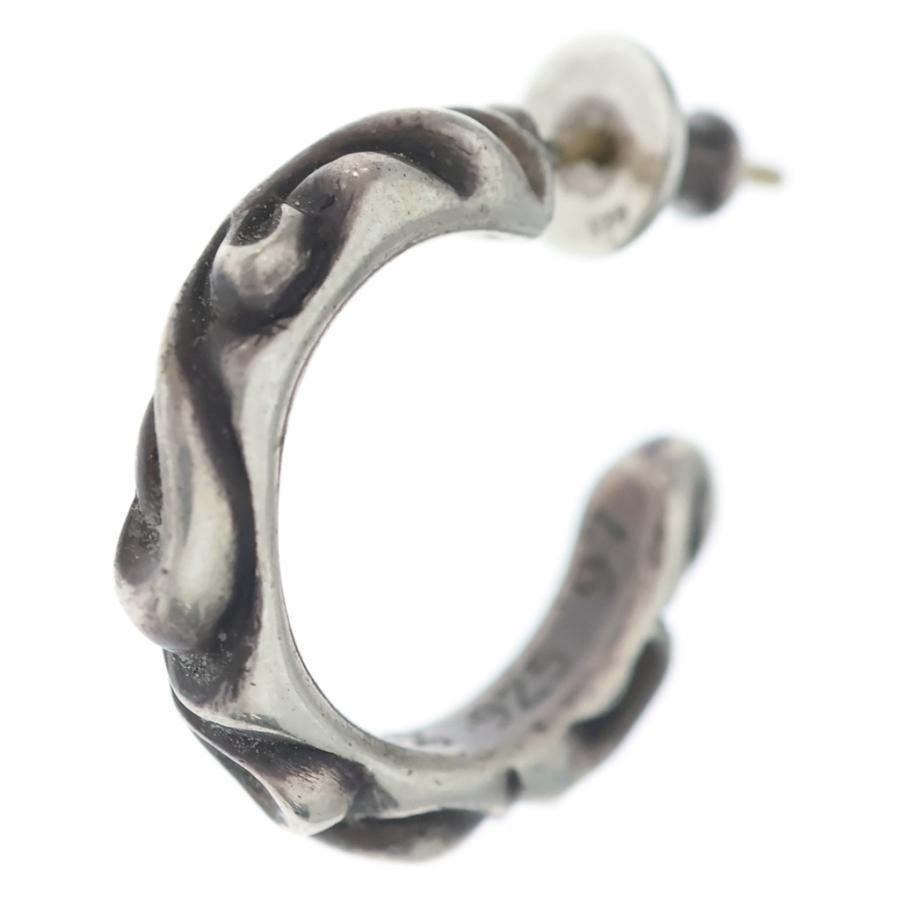CHROME HEARTS（クロムハーツ） HOOP SCROOL スクロール フープピアス