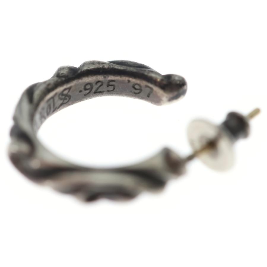 CHROME HEARTS（クロムハーツ） HOOP SCROOL スクロール フープピアス
