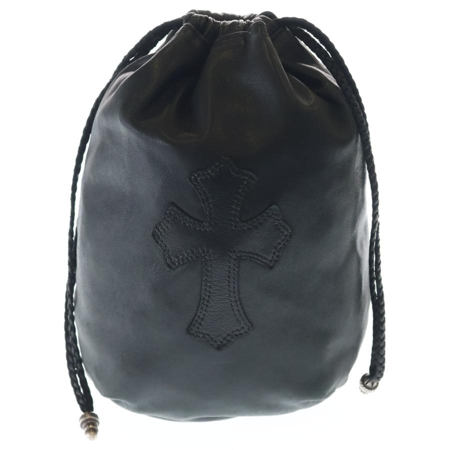CHROME HEARTS(クロムハーツ) DRW STRNG SACK CHROME HEARTS（クロムハーツ） DRW STRNG SACK CRS PATCH クロス