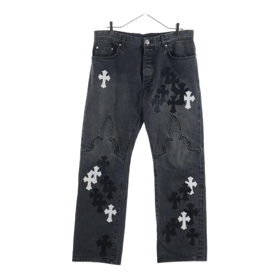 CHROME HEARTS（クロムハーツ） JEAN SL FLEURKNEE クロスパッチ付き