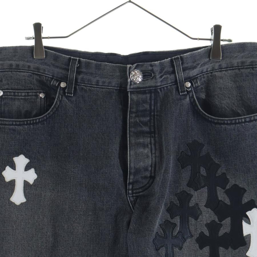 CHROME HEARTS（クロムハーツ） JEAN SL FLEURKNEE クロスパッチ付き