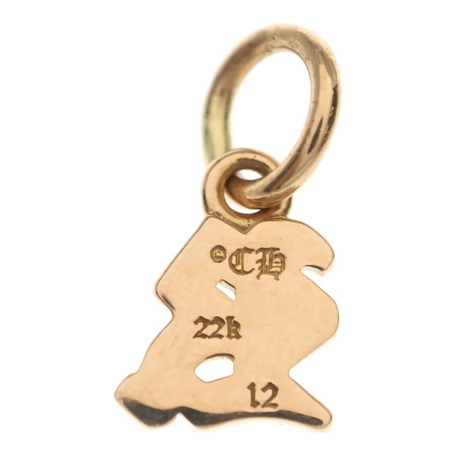 Chrome Hearts アルファベット　スタック　チャーム　トップ　22k CHROME HEARTS（クロムハーツ） 22K STACK ALPHABET アルファベット