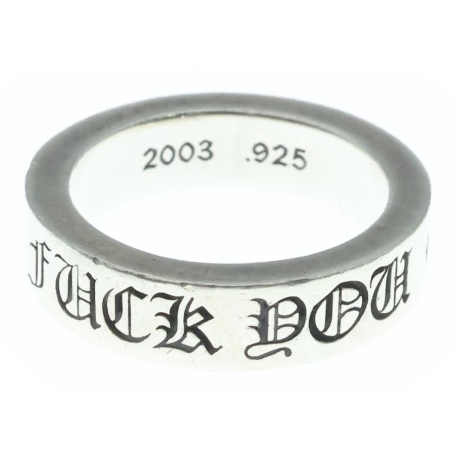 スペイザーリング6mm Chrome Hearts F◯ck You CHROME HEARTS（クロムハーツ） 6mm SPACER FUCK YOU 6mmスペーサー
