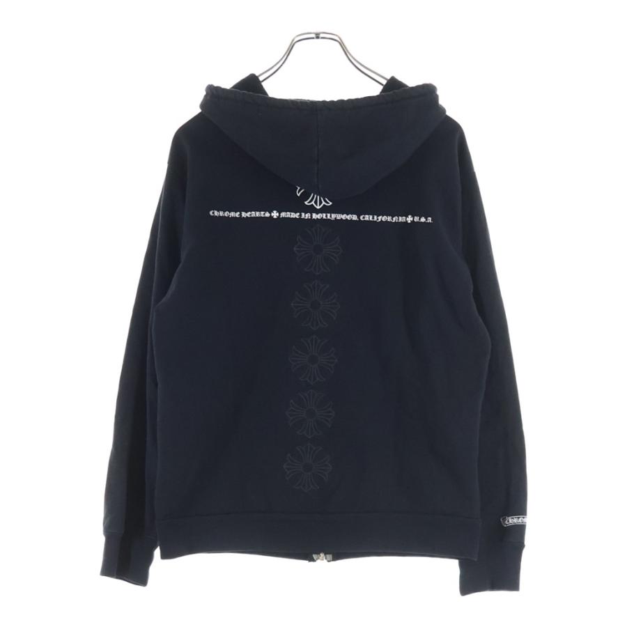 CHROME HEARTS バックロゴ 袖プリント パーカー CHROME HEARTS（クロムハーツ） SWTSHIRT HD ZIP バックCHプラス