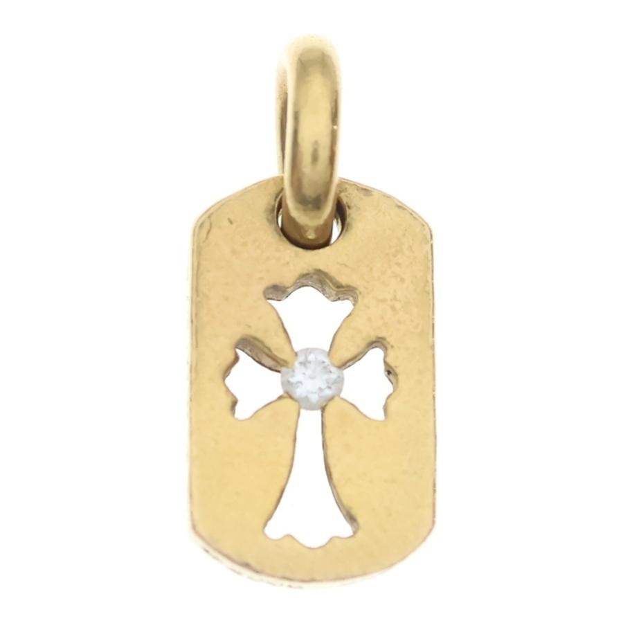 CHROME HEARTS（クロムハーツ） 22K DT TNY CO CRS 1DIA タイニー