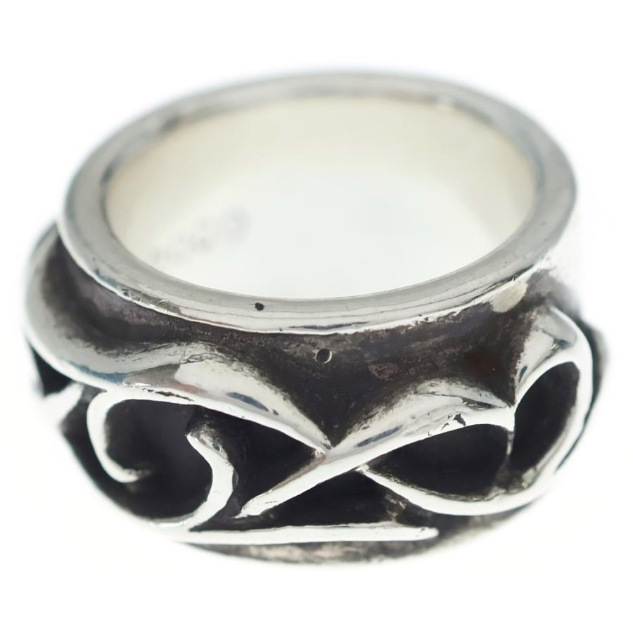 CHROME HEARTS クロムハーツ SINGLE WIDE VINE BAND シングルワイドヴァインバンドリング シルバー CHROME HEARTS（クロムハーツ） SINGLE WIDE VINE BAND シングルワイド