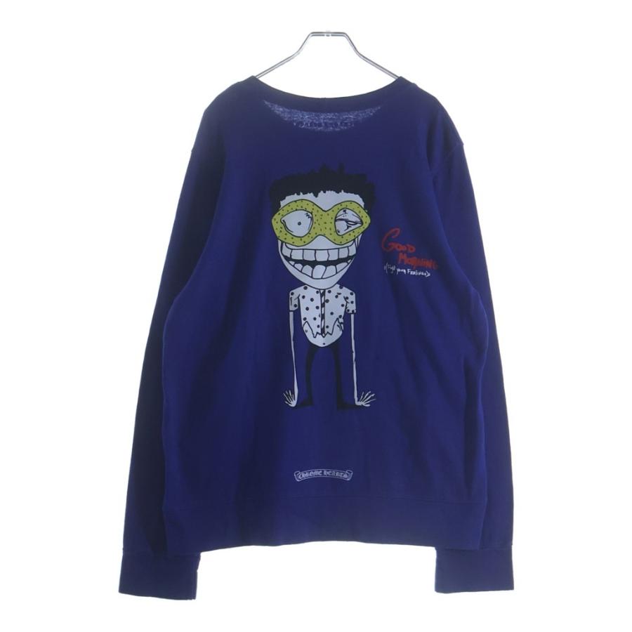 CHROME HEARTS クロムハーツ MATTY BOY Good Morning ホースシュープリント クルーネックスウェット CHROME HEARTS（クロムハーツ） MATTY BOY Good Morning ホースシュー