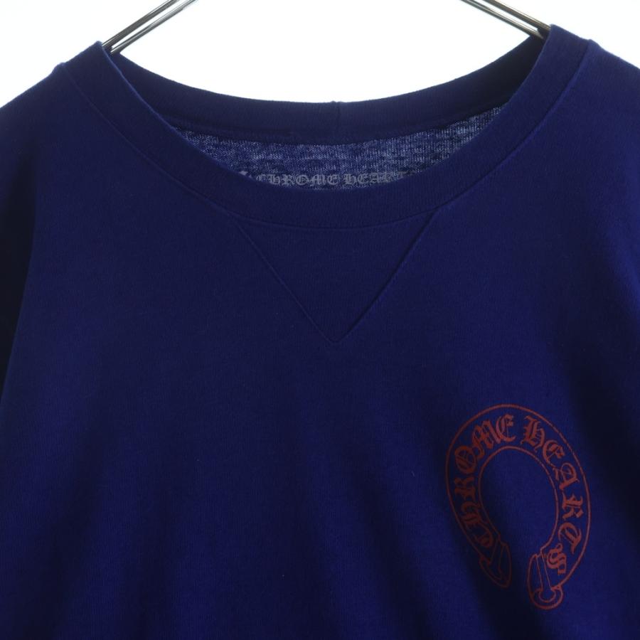 CHROME HEARTS クロムハーツ MATTY BOY Good Morning ホースシュープリント クルーネックスウェット CHROME HEARTS（クロムハーツ） MATTY BOY Good Morning ホースシュー