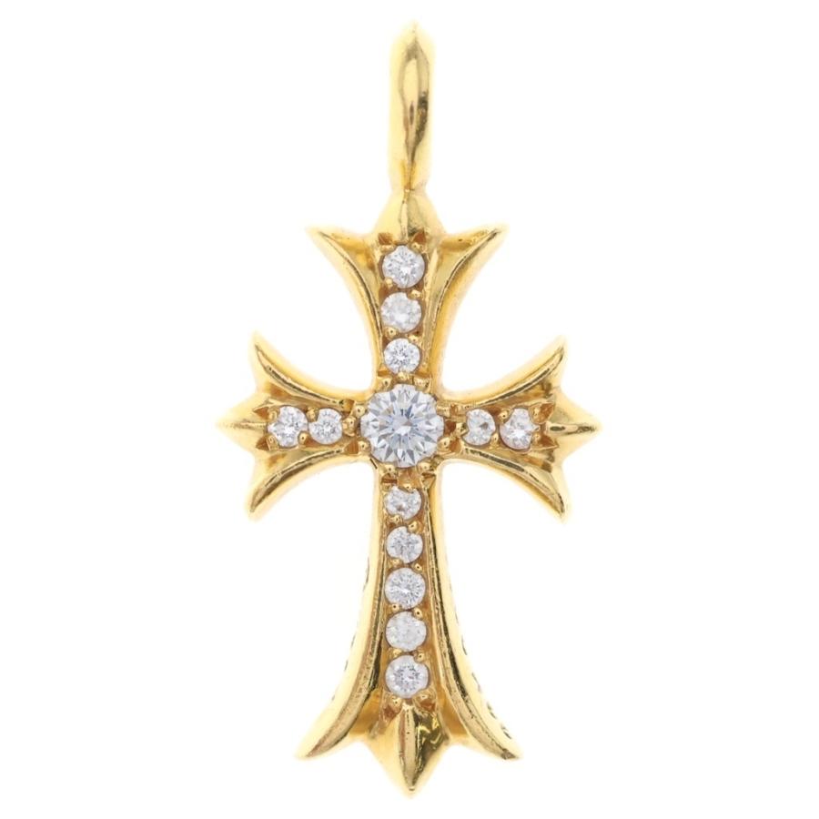 CHROME HEARTS（クロムハーツ） 22K TNY CRSF P/DIA タイニーファット
