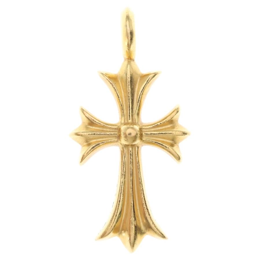 CHROME HEARTS 22K ベビーファットクロス ペンダントトップ CHROME HEARTS（クロムハーツ） 22K TNY CRSF P/DIA タイニーファット