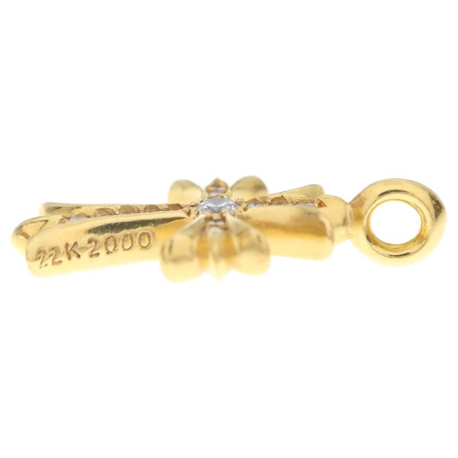 CHROME HEARTS（クロムハーツ） 22K TNY CRSF P/DIA タイニーファット