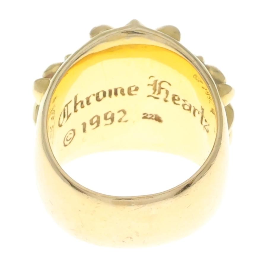 CHROME HEARTS（クロムハーツ） 22K KEEPER キーパーリング ゴールド