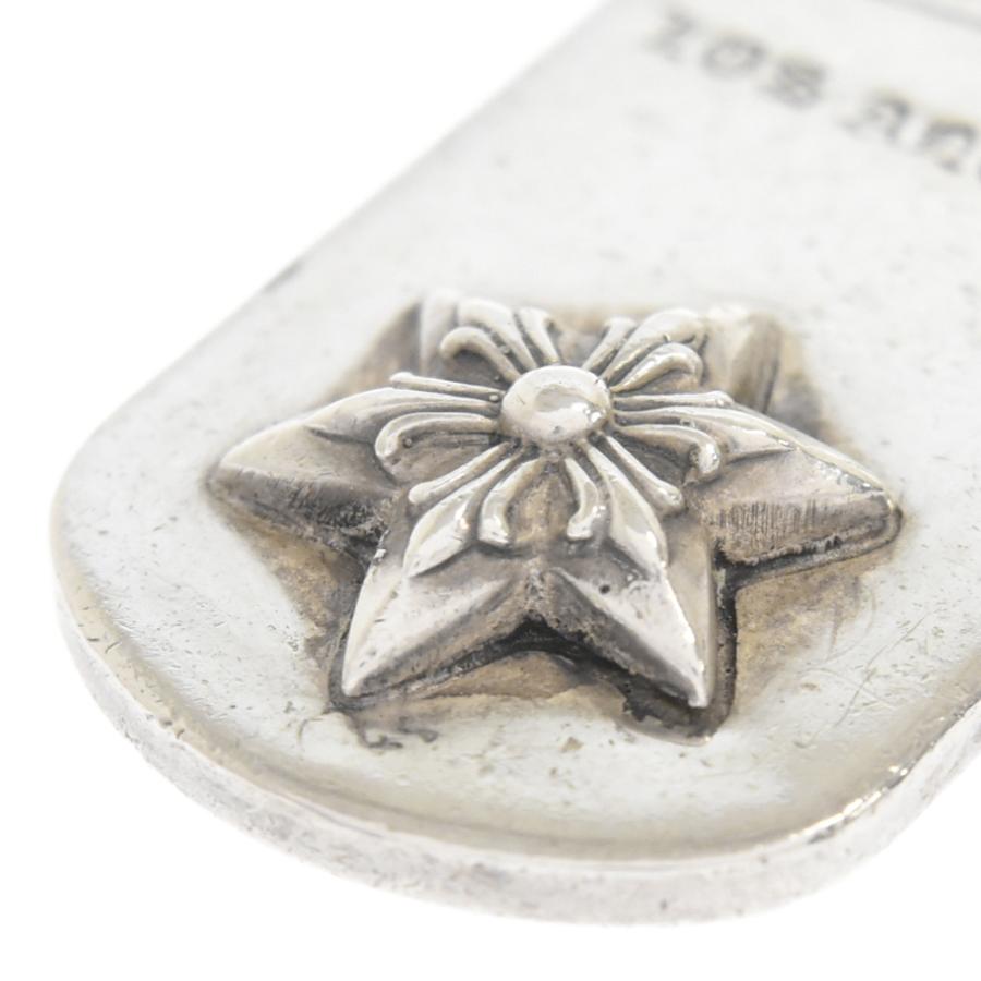 CHROME HEARTS（クロムハーツ） LOS ANGELS レイズドスタードッグタグ