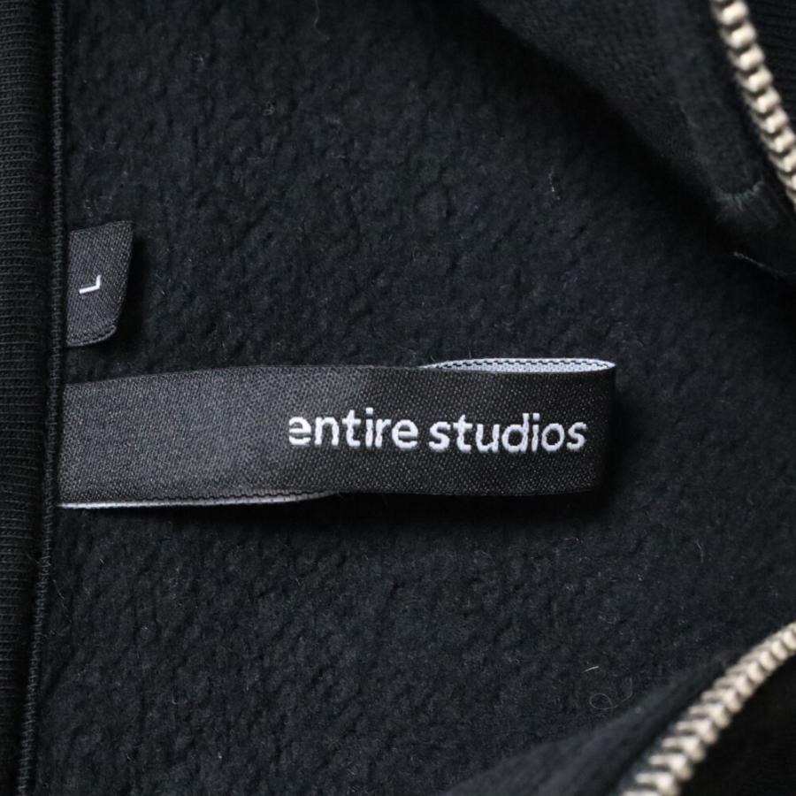 Entire Studios エンタイアスタジオ ジップアップ スウェット パーカー 