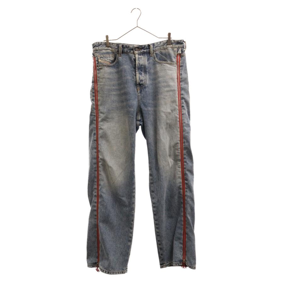 DIESEL ディーゼル D-RISE 09G47 STRAIGHT JEANS サイドロゴ DIESEL ディーゼル D-RISE 09G47 STRAIGHT JEANS サイドロゴ