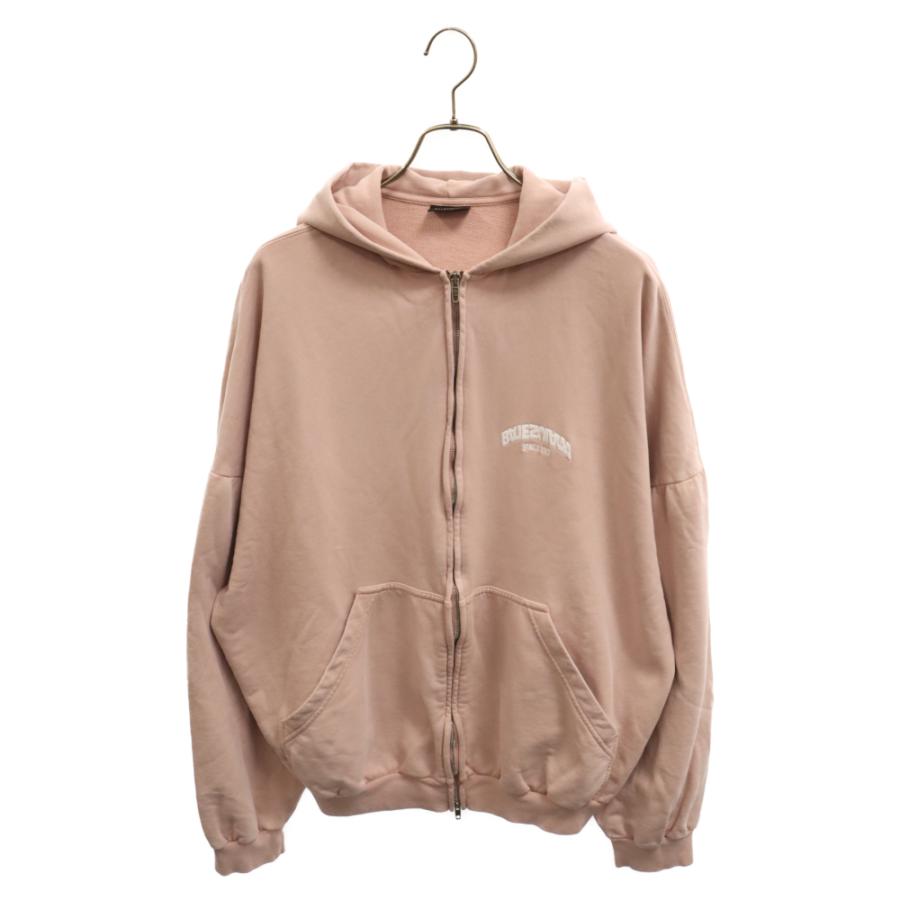 BALENCIAGA バレンシアガ 23AW Back Flip Round Zip-Up Hoodie BALENCIAGA バレンシアガ 23AW Back Flip Round Zip-Up Hoodie