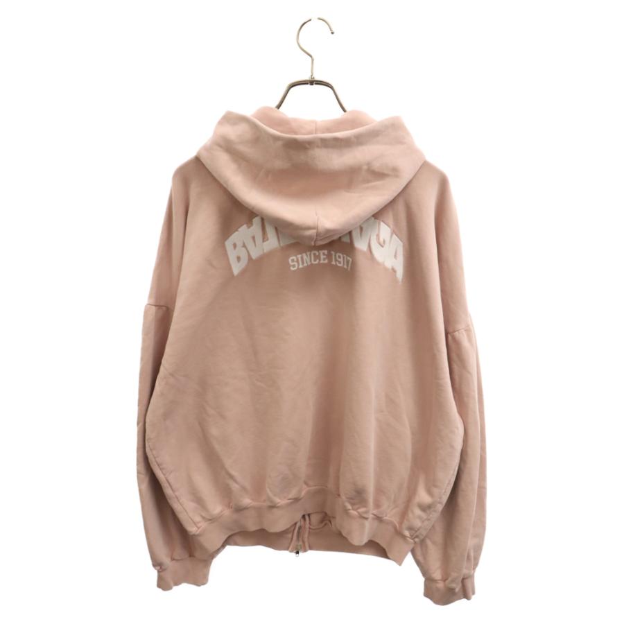 BALENCIAGA バレンシアガ 23AW Back Flip Round Zip-Up Hoodie BALENCIAGA バレンシアガ 23AW Back Flip Round Zip-Up Hoodie