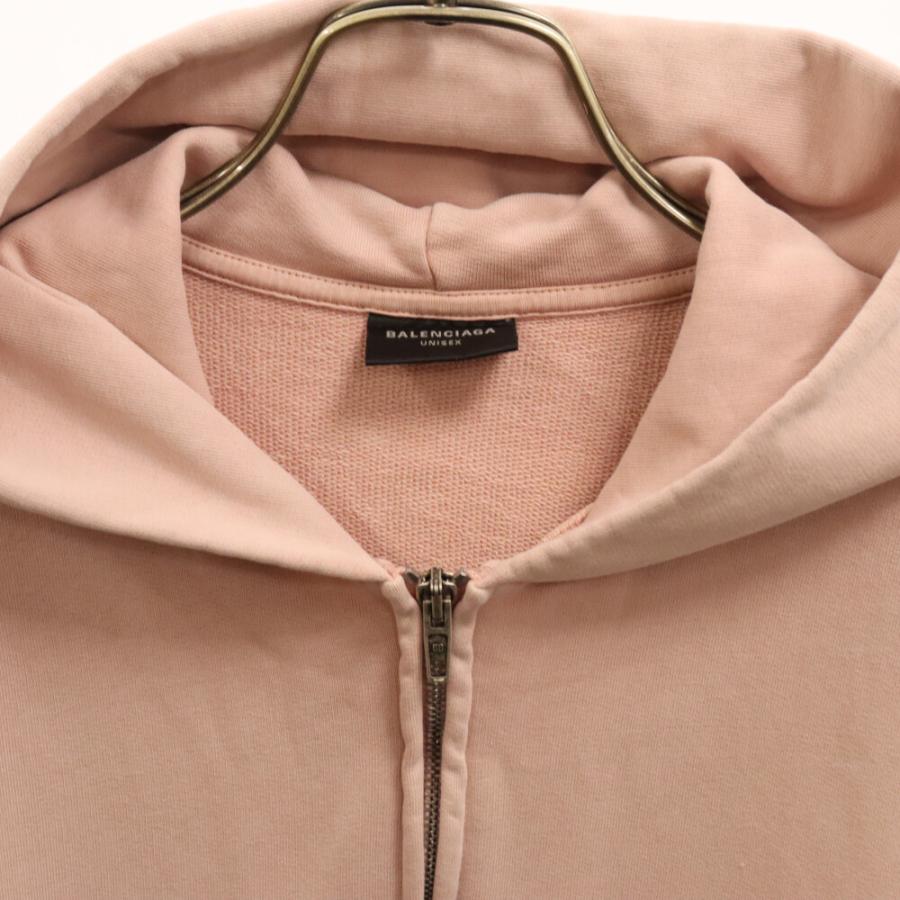BALENCIAGA バレンシアガ 23AW Back Flip Round Zip-Up Hoodie BALENCIAGA バレンシアガ 23AW Back Flip Round Zip-Up Hoodie