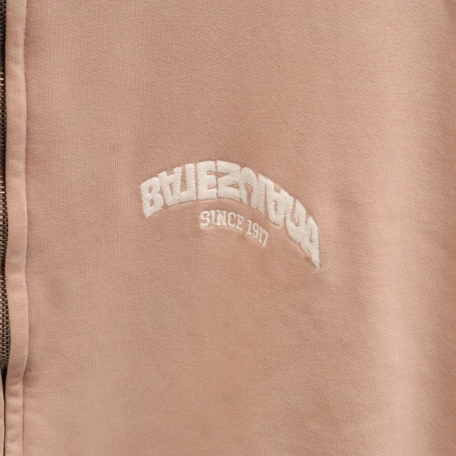 BALENCIAGA バレンシアガ 23AW Back Flip Round Zip-Up Hoodie BALENCIAGA バレンシアガ 23AW Back Flip Round Zip-Up Hoodie