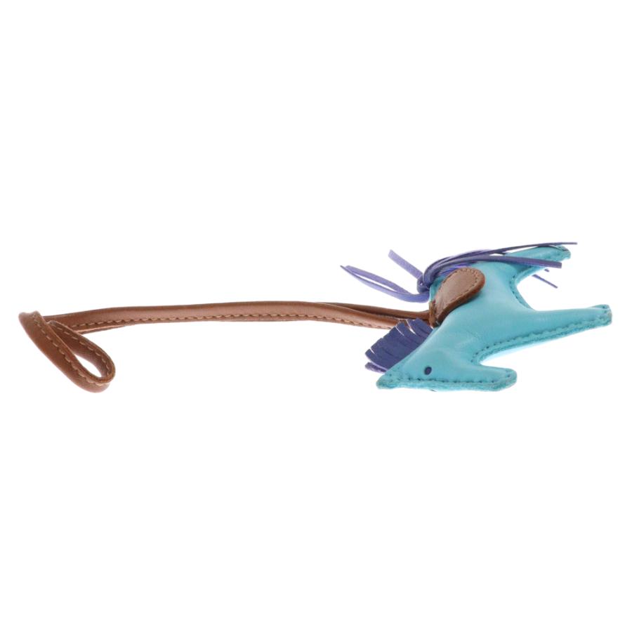 HERMES（エルメス） ロデオPM レザーチャーム ブルー : BRING Yahoo