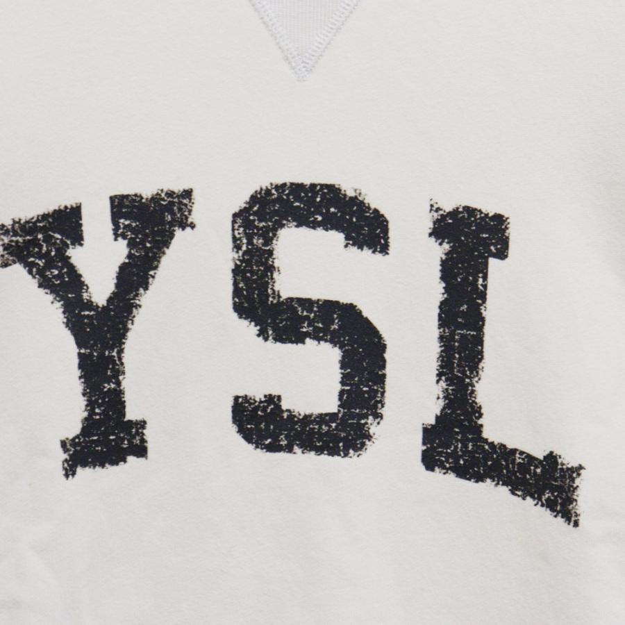 SAINT LAURENT PARIS サンローランパリ YSLロゴ クルーネック SAINT LAURENT PARIS サンローランパリ YSLロゴ クルーネック