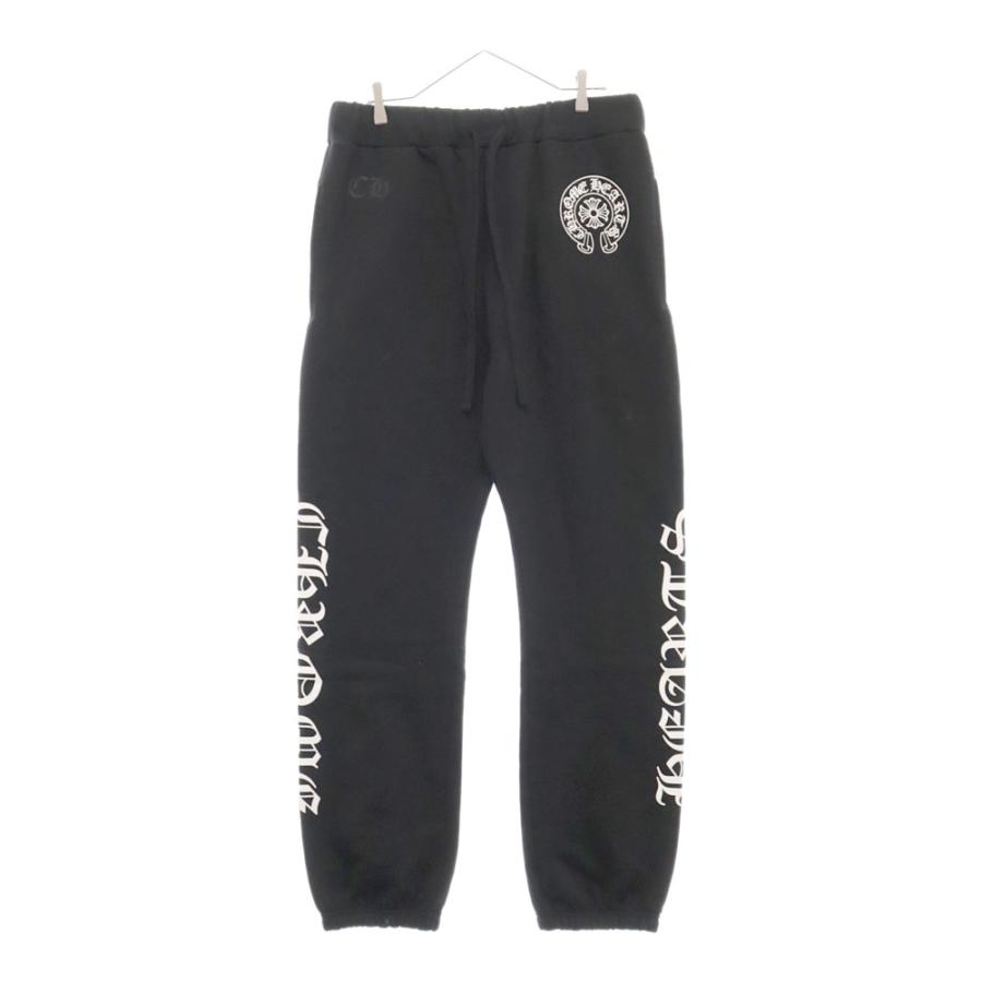 CHROME HEARTS クロムハーツ SLIT PKT BND BTTM BLACK ホースシュー 