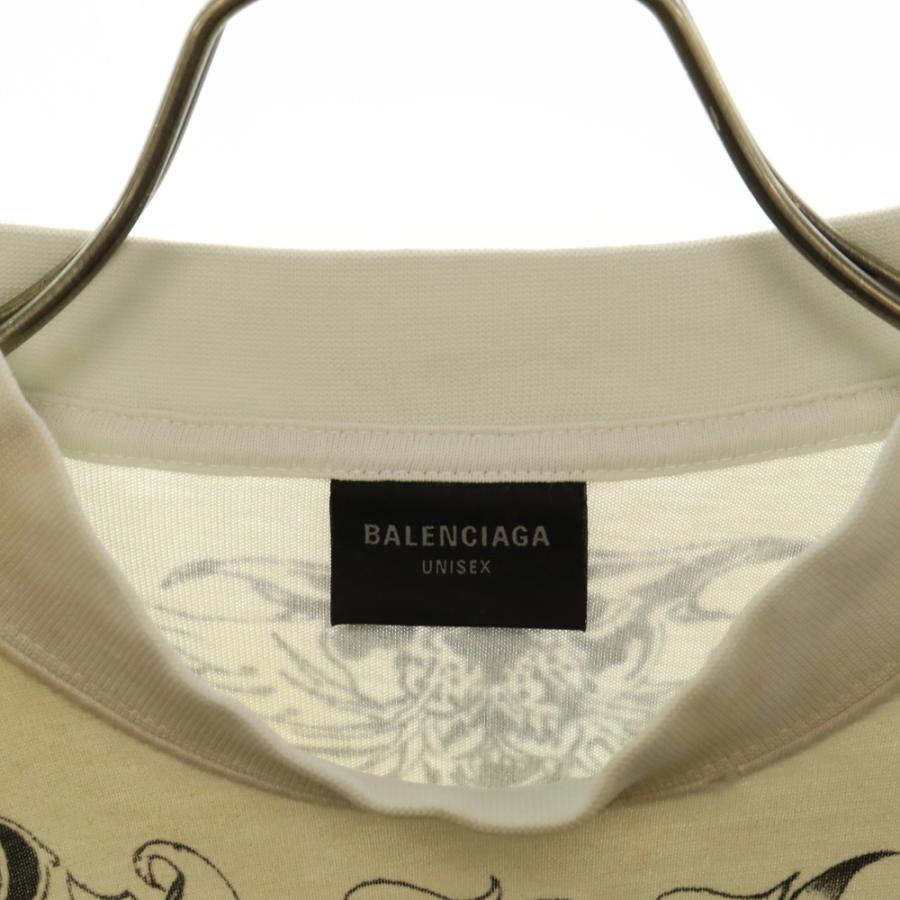 BALENCIAGA バレンシアガ 24SS 総柄メタル グラフィック 長袖T BALENCIAGA バレンシアガ 24SS 総柄メタル グラフィック 長袖T
