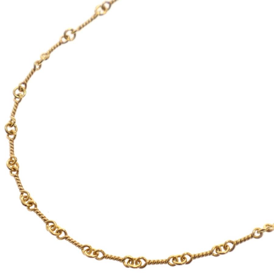 CHROME HEARTS クロムハーツツイストチェーン22k 16inch