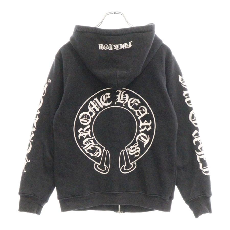 オールドクロムハーツジップパーカー CHROME HEARTS（クロムハーツ） OLD ZIP Hoodie オールドモデル 裏地