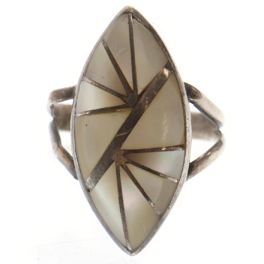 INDIAN JEWELRY ズニ族　インレイデザインリング INDIAN JEWELRY ズニ族 インレイデザインリング