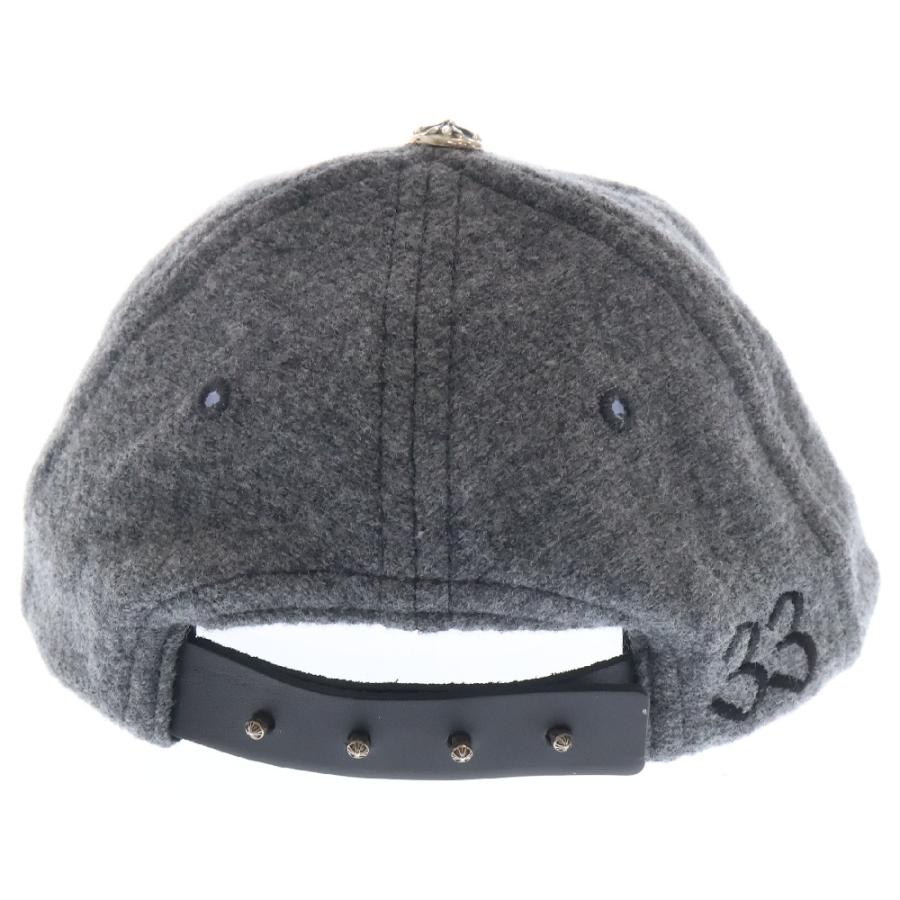 CHROME HEARTS（クロムハーツ） CHレザーパッチウールキャップ 帽子