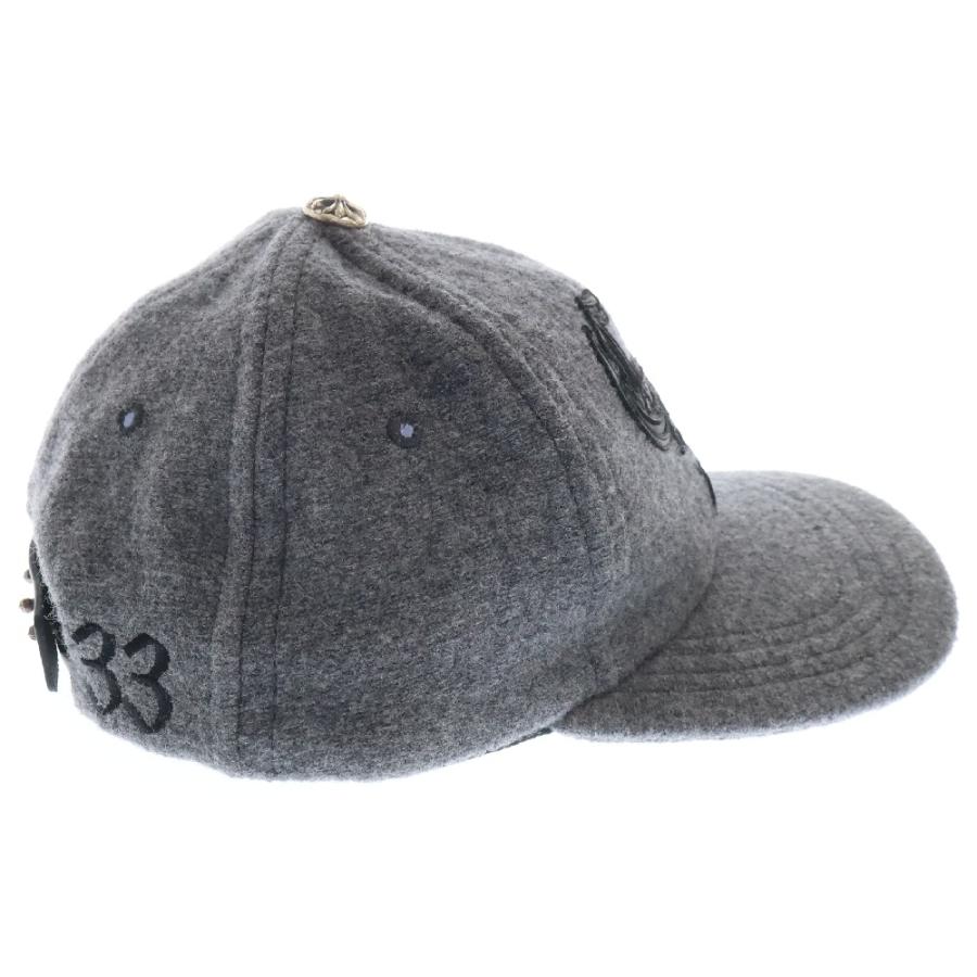 CHROME HEARTS（クロムハーツ） CHレザーパッチウールキャップ 帽子