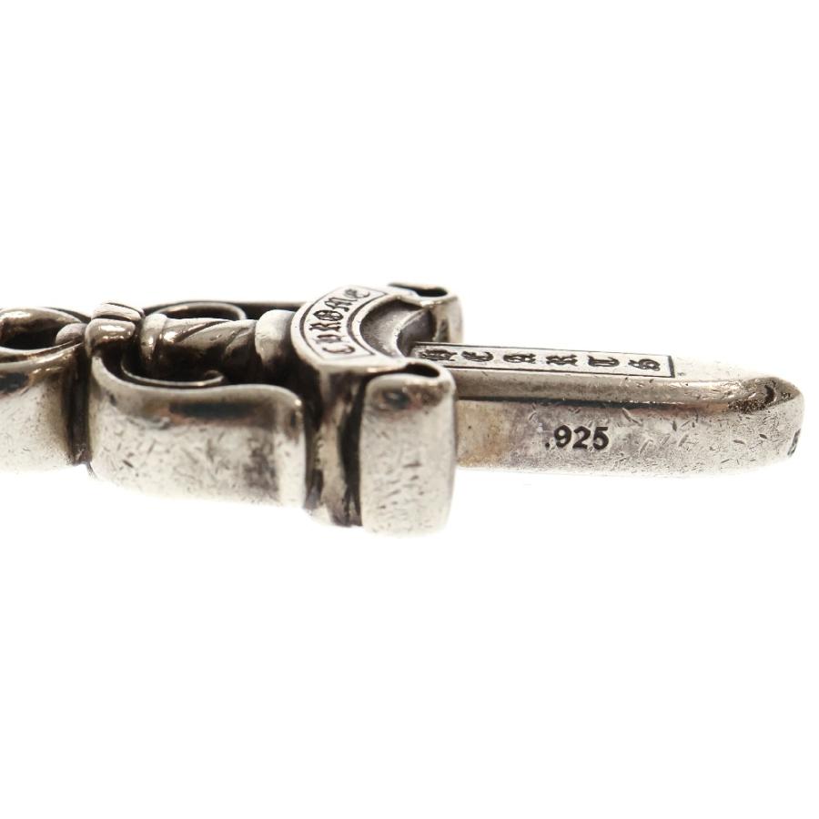 正規品 CHROME HEARTS シルバー 925 ダブル ダガー ペンダント CHROME HEARTS（クロムハーツ） DOUBLE DAGGER ダブルダガーペンダント