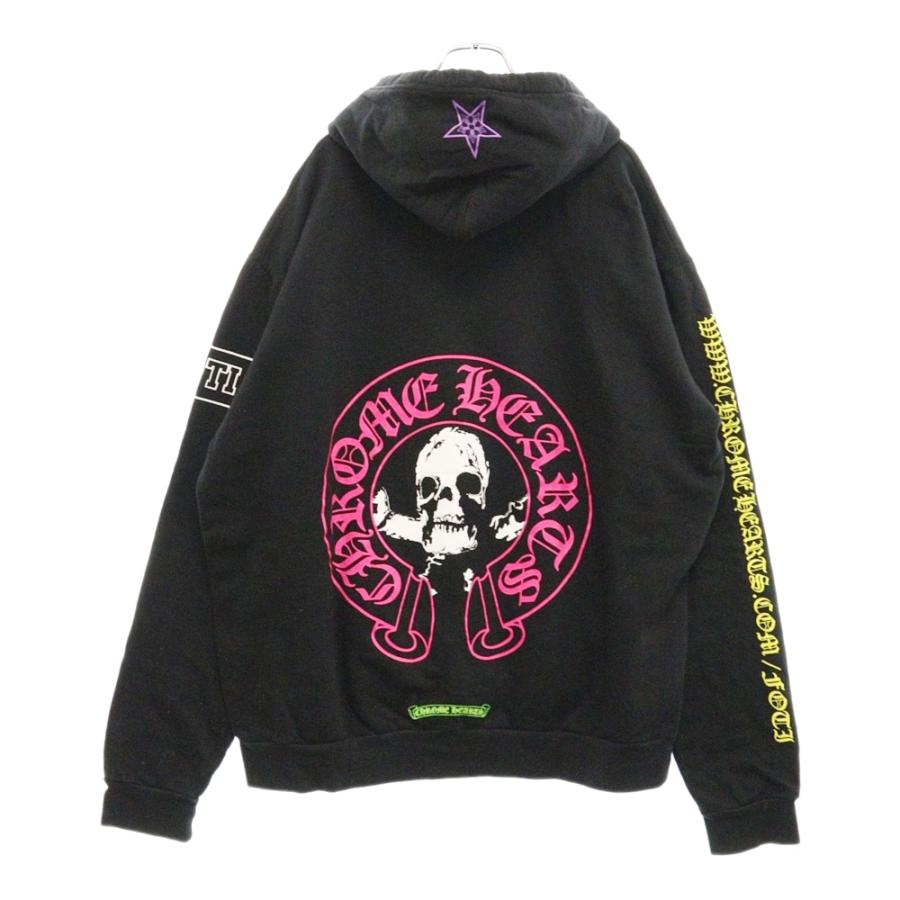 CHROME HEARTS FOTI ホースシュー クロス ZIP パーカー L 【公式通販】