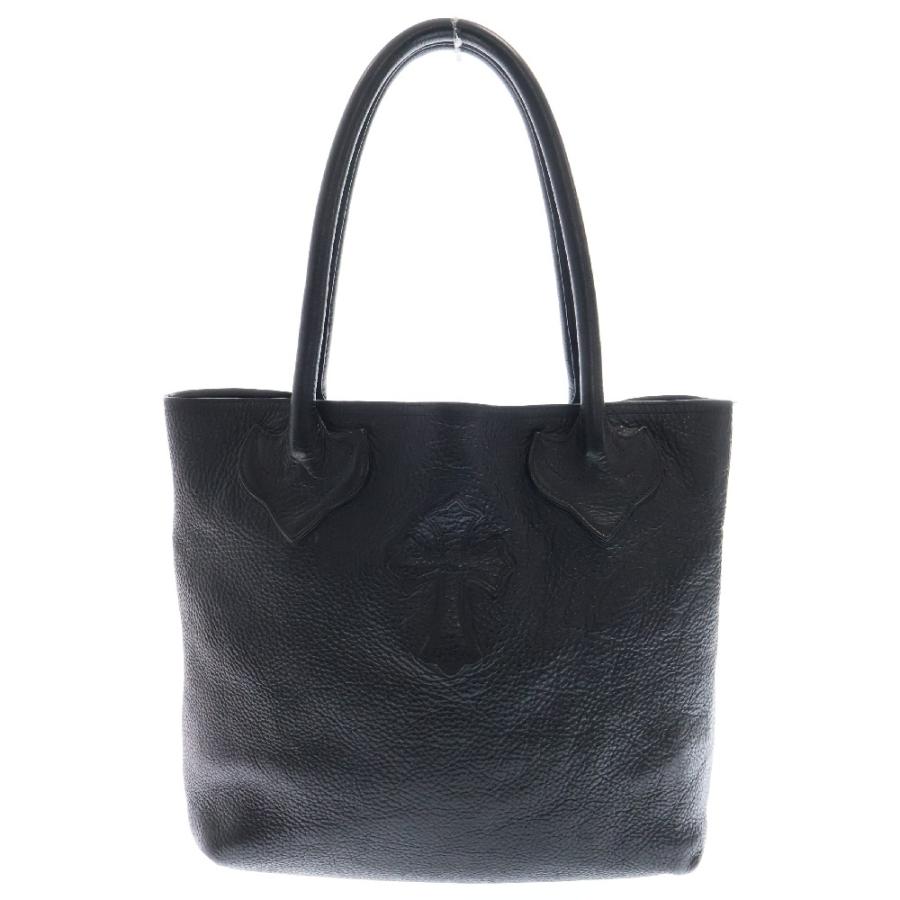 CHROME HEARTS クロムハーツ FSトート クロスパッチ付きレザー CHROME HEARTS クロムハーツ FSトート クロスパッチ付きレザー