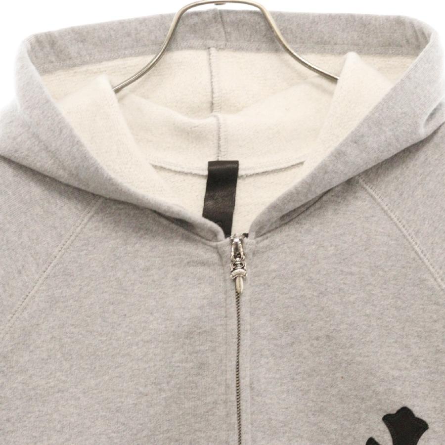 CHROME HEARTS クロムハーツ Y NOT クロスパッチ付きジップ CHROME HEARTS クロムハーツ Y NOT クロスパッチ付きジップ