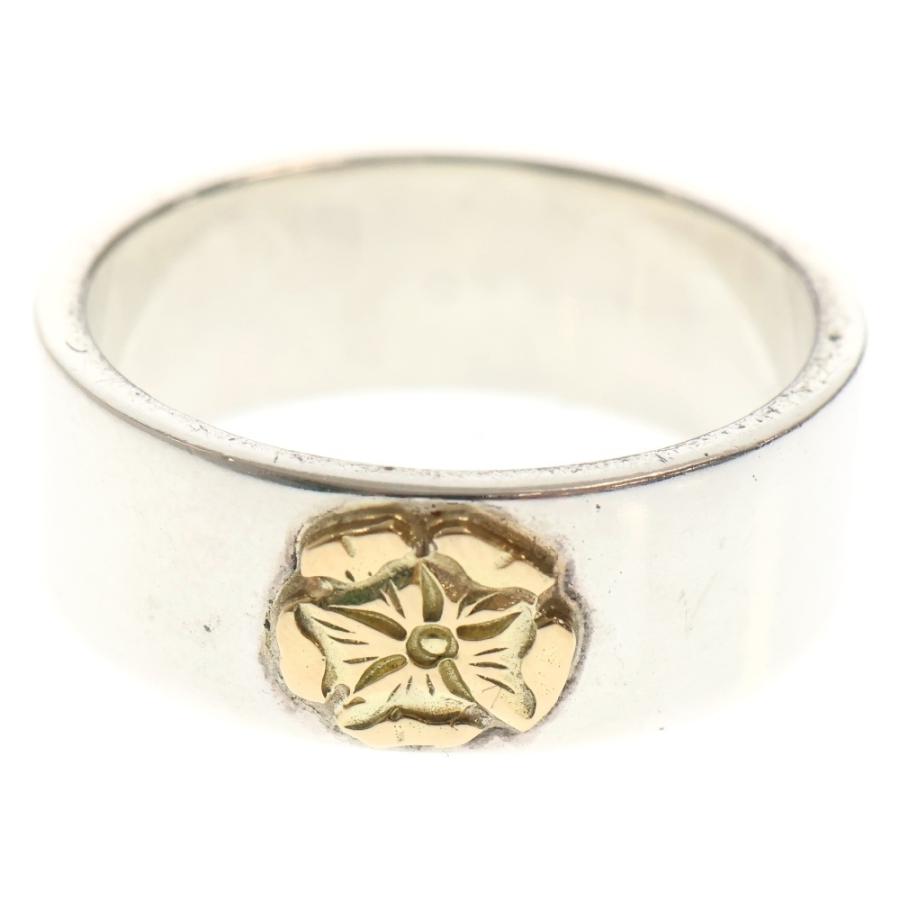 goro's（ゴローズ） ローズ平打ちリング シルバー/ゴールド : BRING