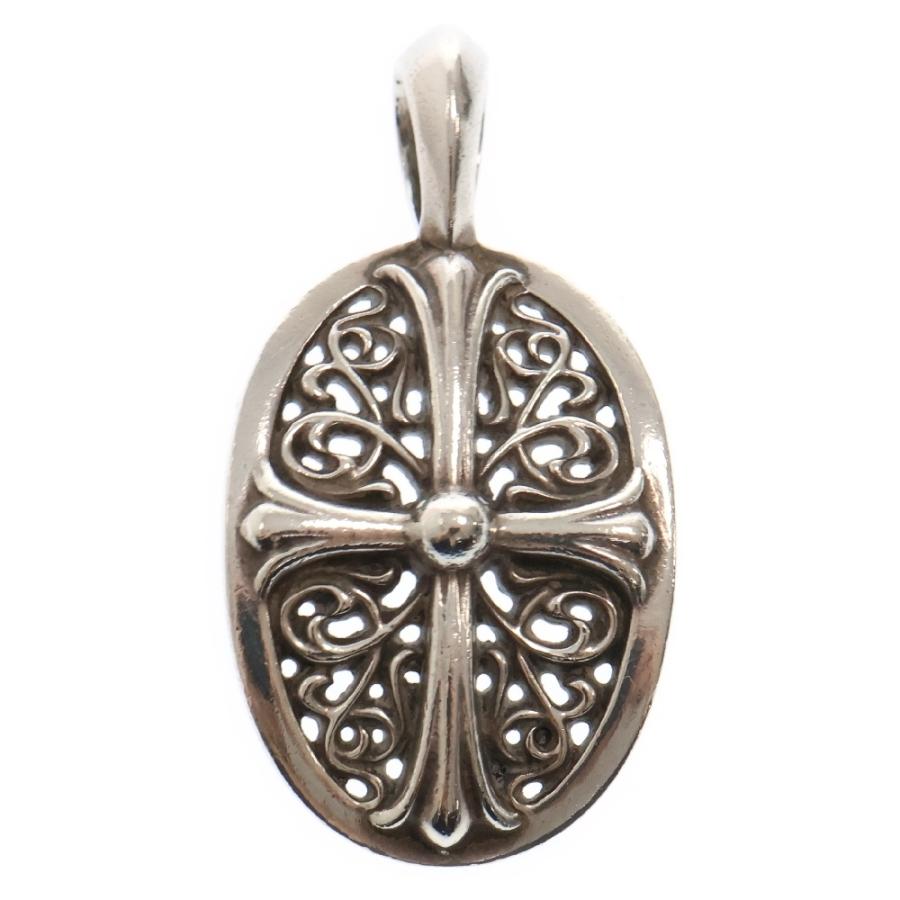 希少！Chrome Heartsシルバー ネックレス CHROME HEARTS(クロムハーツ) NKLC CHAIN CHROME 18inch レター