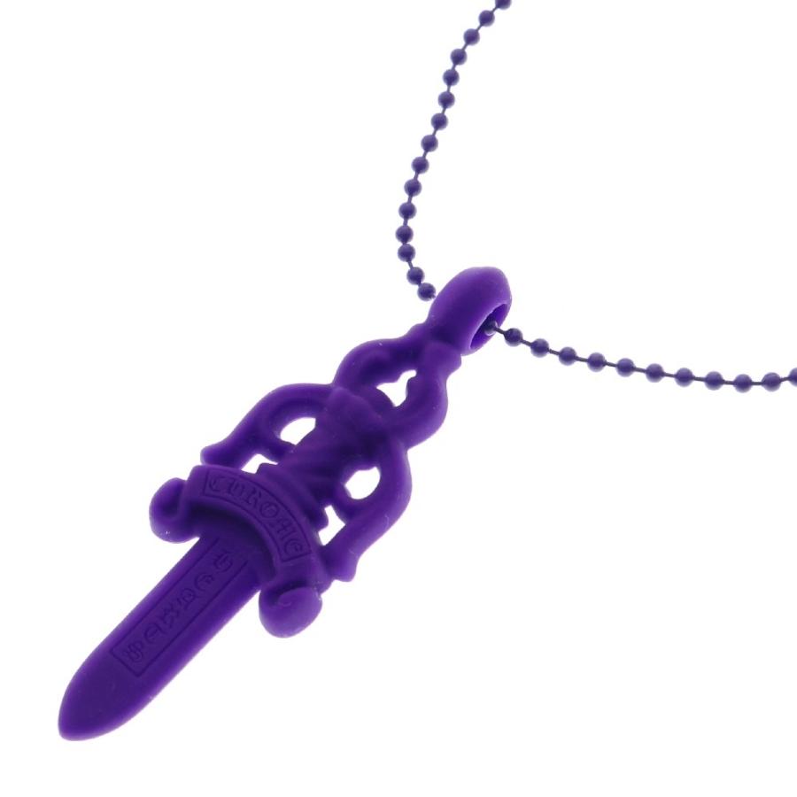 CHROME HEARTS 】クロムハーツ RUBBER DAGGER 紫