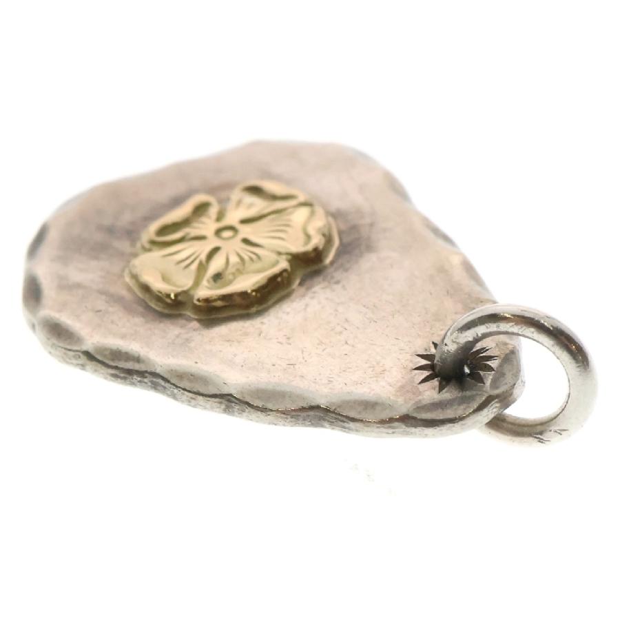 goro's（ゴローズ） ローズ印台メタル ペンダントトップ シルバー