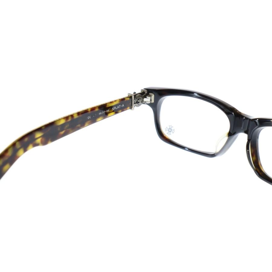CHROME HEARTS クロムハーツ SPLAT-A BS BK/GPフレアテンプル アイ 