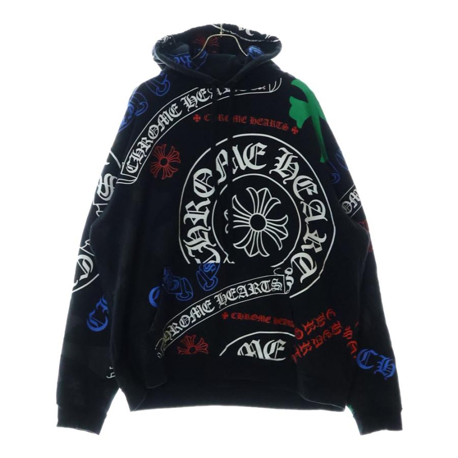 CHROME HEARTS クロムハーツ STENCIL HOODIE ステンシルプリント プル 