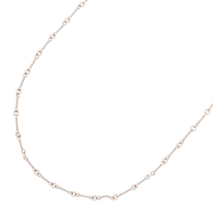 CHROME HEARTS（クロムハーツ） 18KWG NECKCHAIN T24 ツイストチェーン 