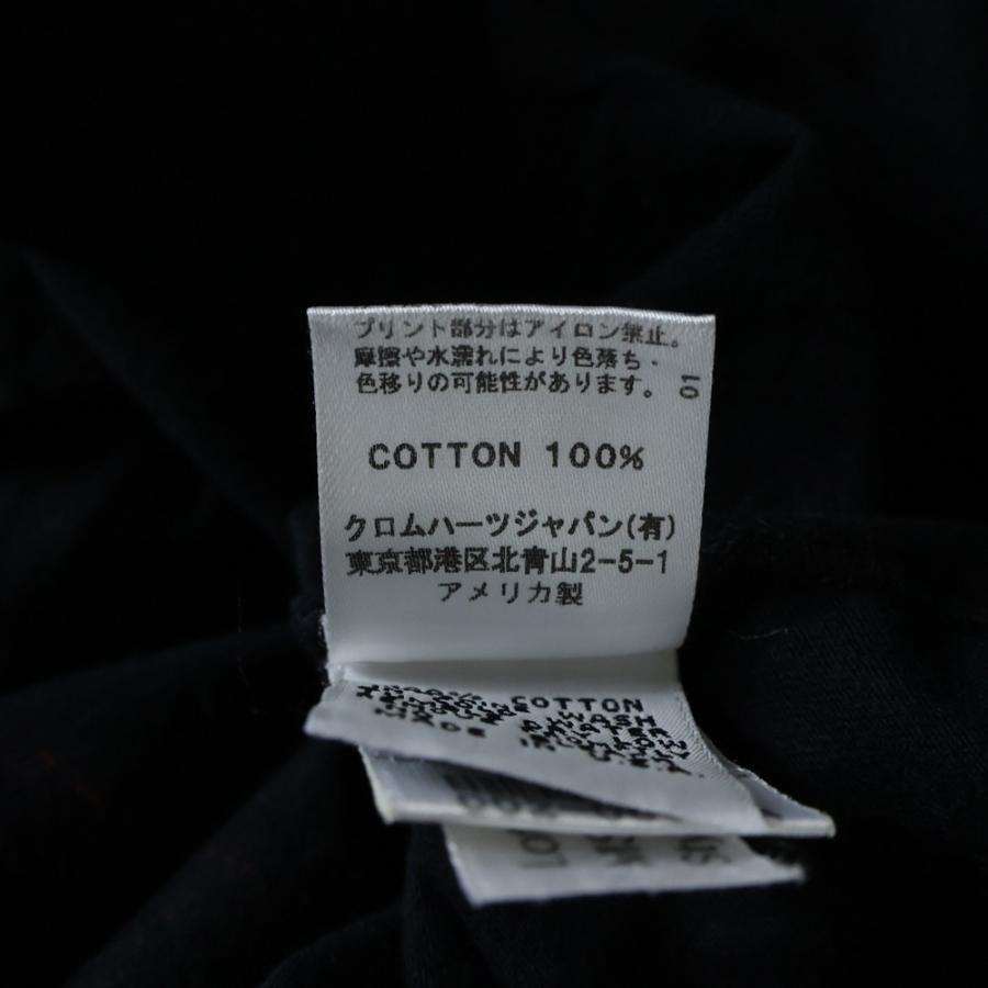 CHROME HEARTS クロムハーツ バックスクロールラベルプリント