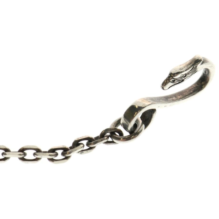 goro's（ゴローズ） イーグルフック細角チェーンネックレス シルバー