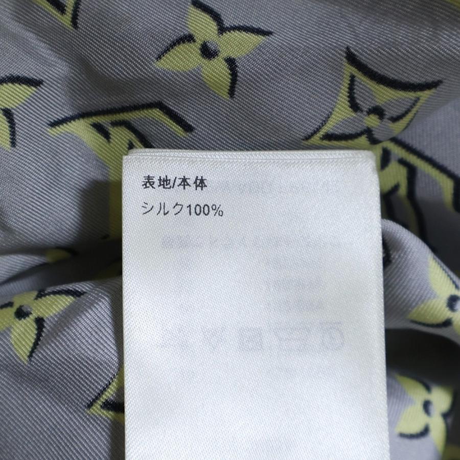 LOUIS VUITTON（ルイ・ヴィトン） ブランドロゴ総柄 長袖シャツ グレー