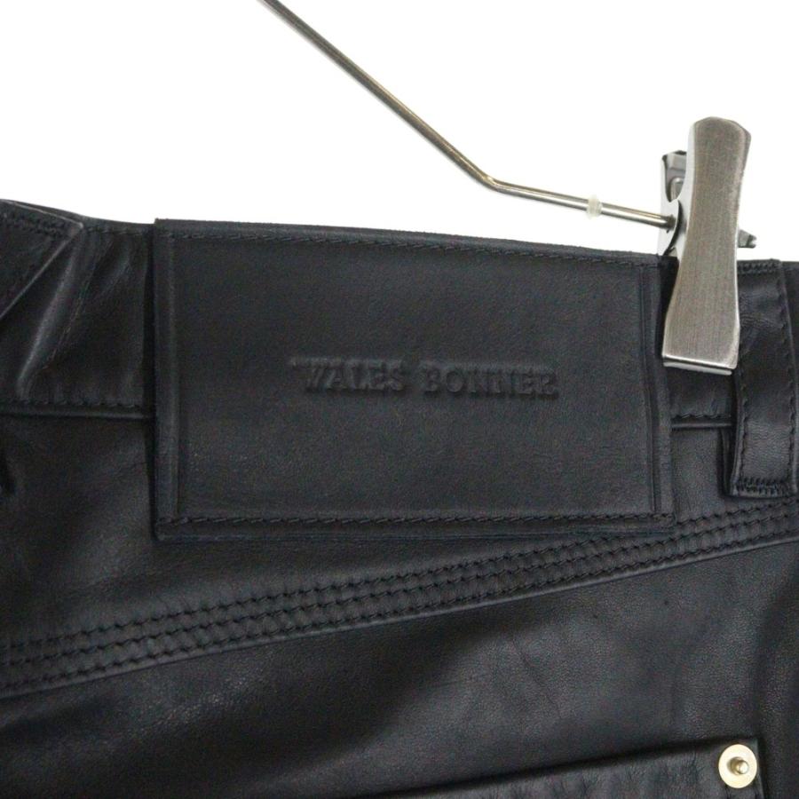 Wales Bonner ウェールズ ボナー 25SS LEATHER RIDER IVY SHORTS