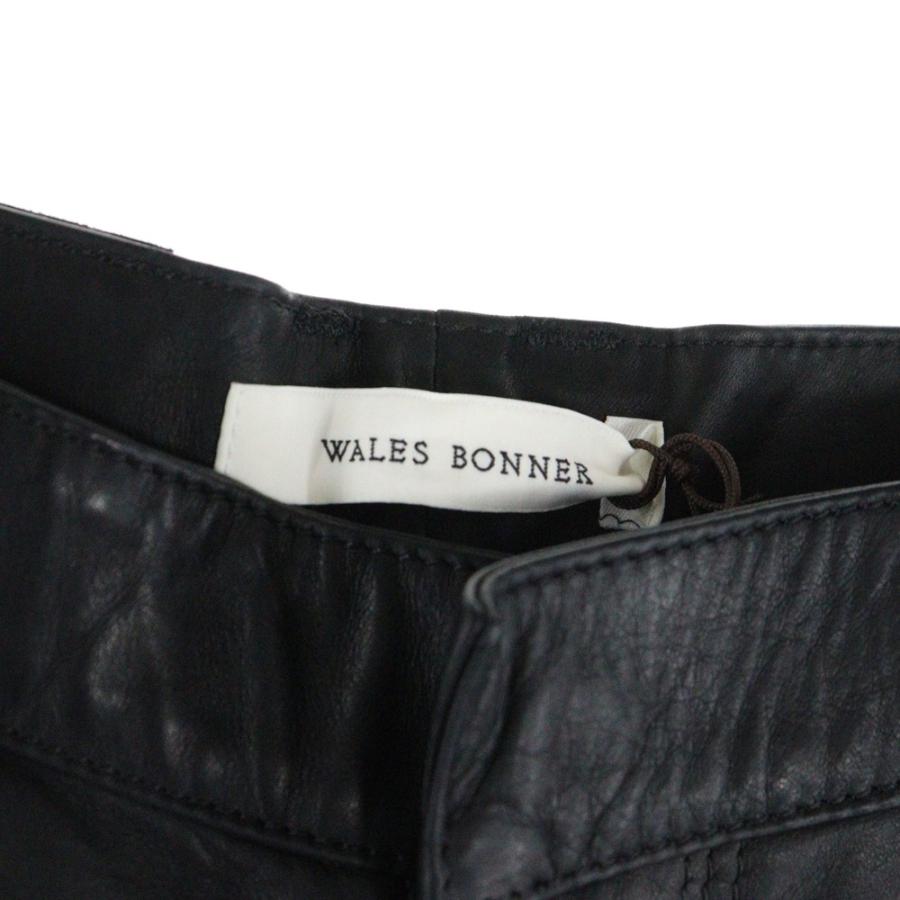 Wales Bonner ウェールズ ボナー 25SS LEATHER RIDER IVY SHORTS