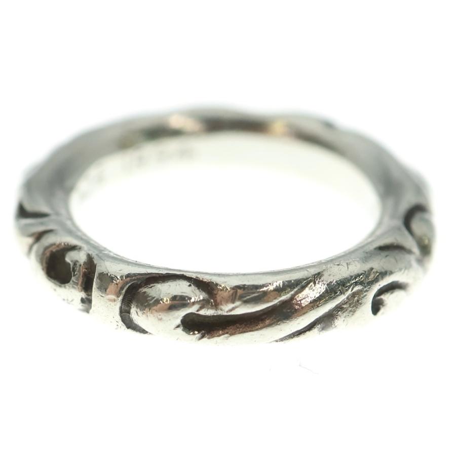 CHROME HEARTS（クロムハーツ） SCRL BAND スクロールバンド リング