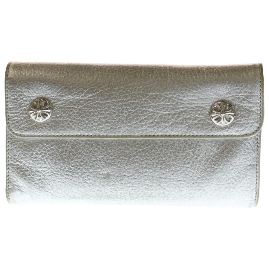 CHROME HEARTS（クロムハーツ） WAVE ウェーブ レザーウォレット 財布